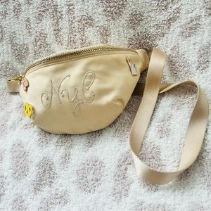 Stoney Clover Lane NYC EXCLUSIVE EMBROIDERED SAND FANNY